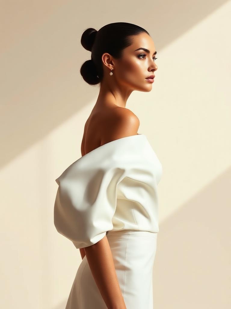 Model Diana — Runway, fashion production